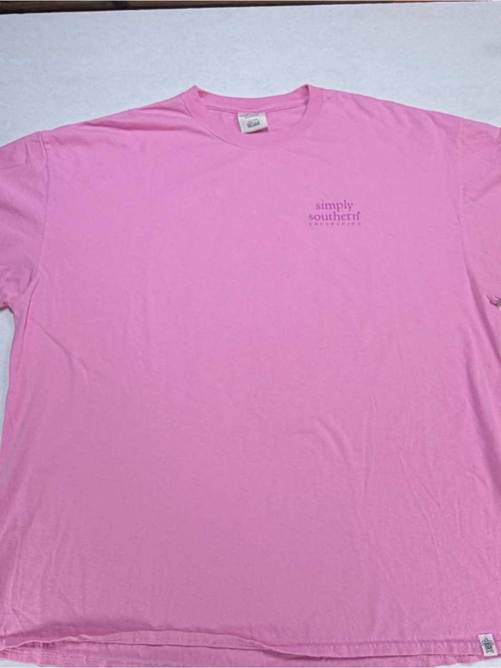 Simply Southern Pink Sweet Tea & Jesus LS Graphic Tee XXL - Picture 3 of 15
